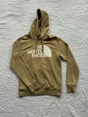 The North Face Pullover Hoodie Size S Tan Streetwear